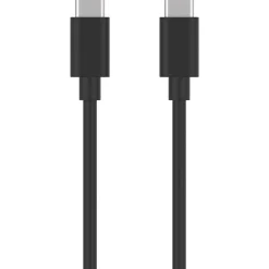 Câble USB C vers USB-C noir 1m