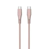 Câble USB C/USB C - Rose