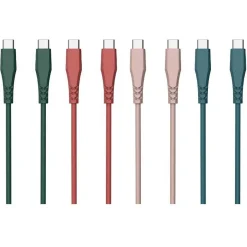 Câble USB C/USB C - Rose