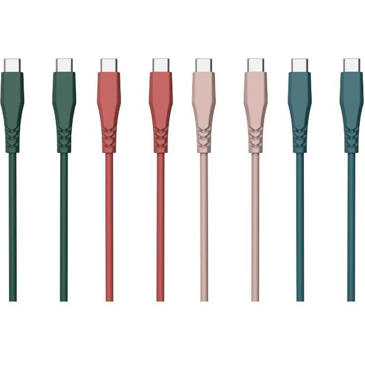 Câble USB C/USB C - Rose