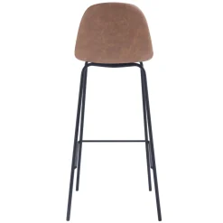 Chaise de bar Henrik en cuir synthétique (lot de 2)