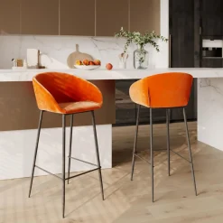 Chaise de bar Marquise H75cm (lot de 2)