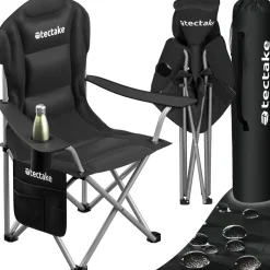 Chaise de camping rembourrée pliable MTX