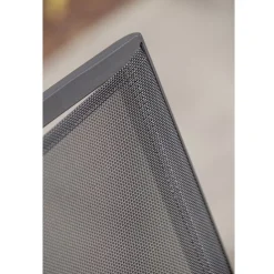 Chaise de jardin empilable - Aluminium - Gris - STOCKHOLM