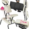 Chaise de massage, avec rembourrage épais, sac de transport