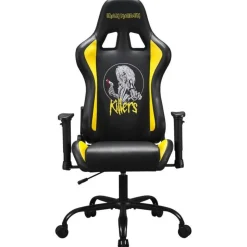 Chaise gaming Iron Maiden Killers, fauteuil gamer Noir taille L