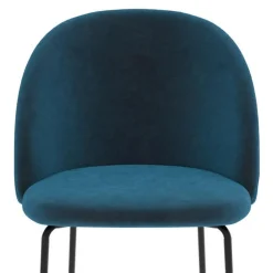 Chaise Karl en velours (lot de 2)