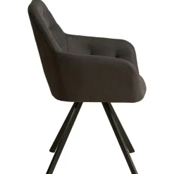 Chaise Salle à Manger Anthracite Design Moderne