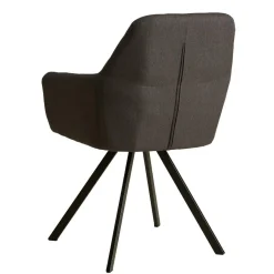 Chaise Salle à Manger Anthracite Design Moderne