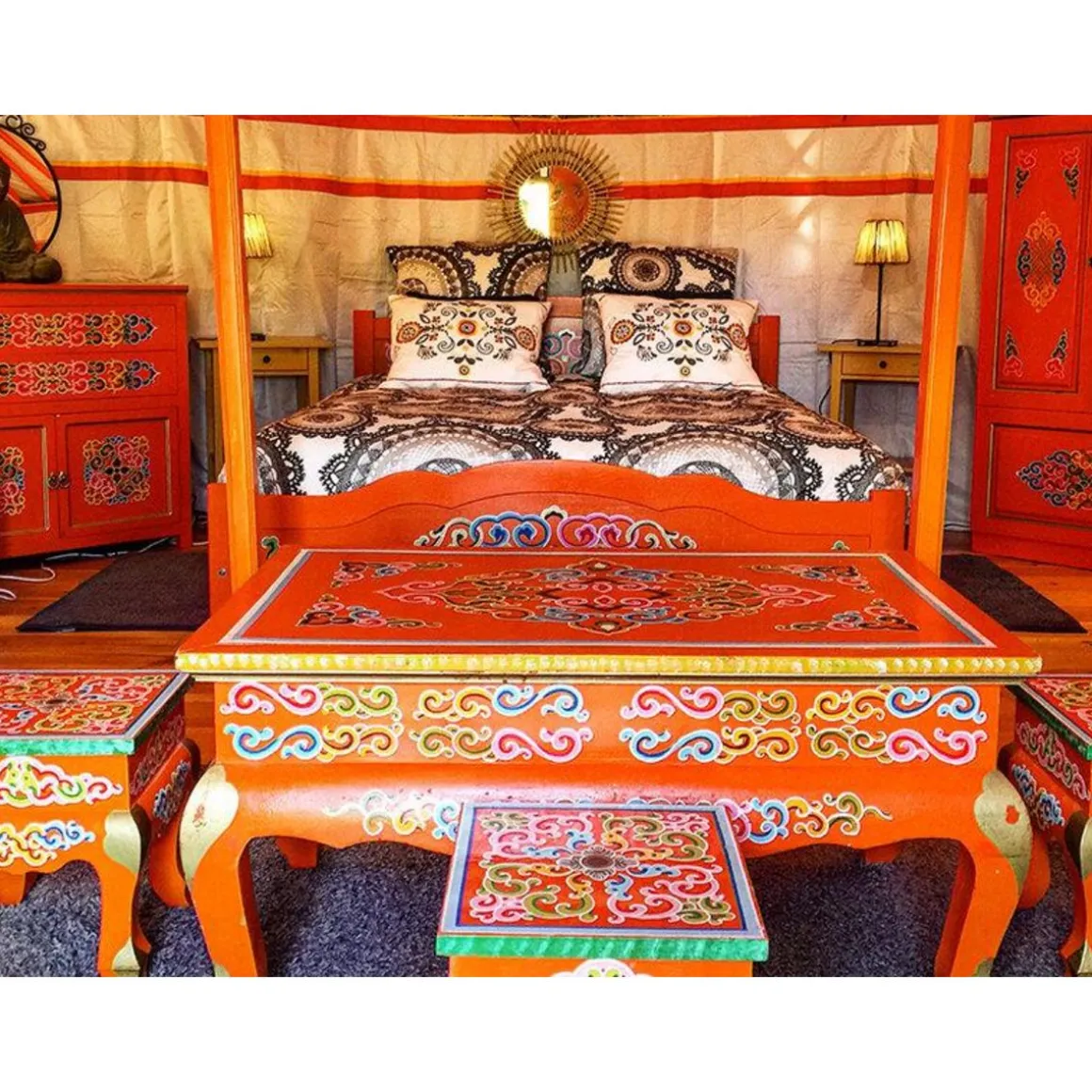 Échappée insolite de 2 jours en yourte avec dîner près de Saint-Étienne - Coffret Cadeau Séjour