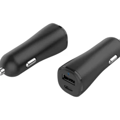 Chargeur allume-cigare USB-A + USB-C 32W