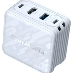 Chargeur console de jeux Chargeur GAN 100W HDMI 4K GC313 Blanc