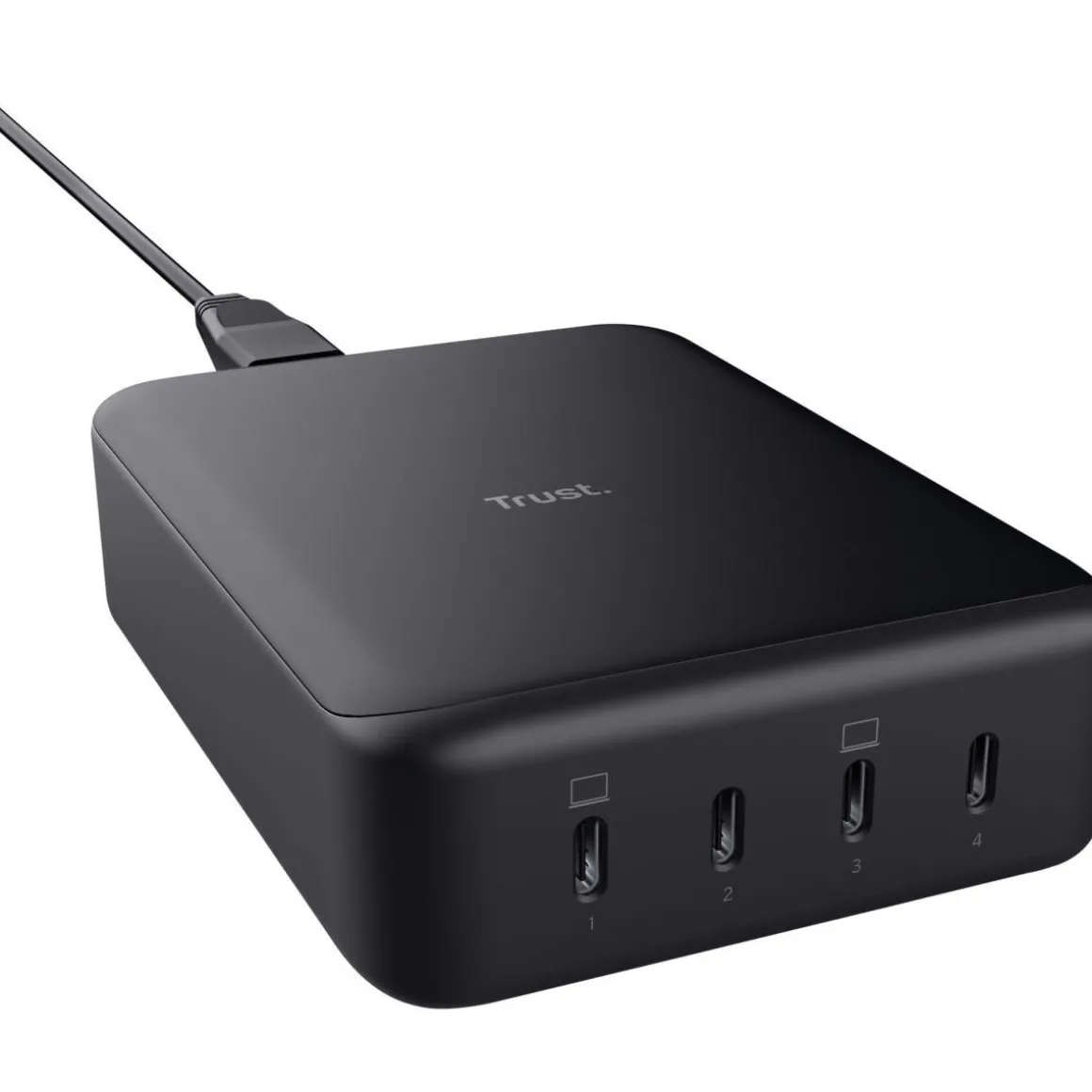 Chargeur secteur MAXO GAN 240W 4 ports USB-C