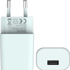 Chargeur secteur USB A 10W - Bleu