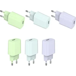 Chargeur secteur USB A 10W - Bleu