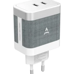 Chargeur secteur USB-C x2 65W