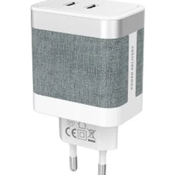 Chargeur secteur USB-C x2 65W