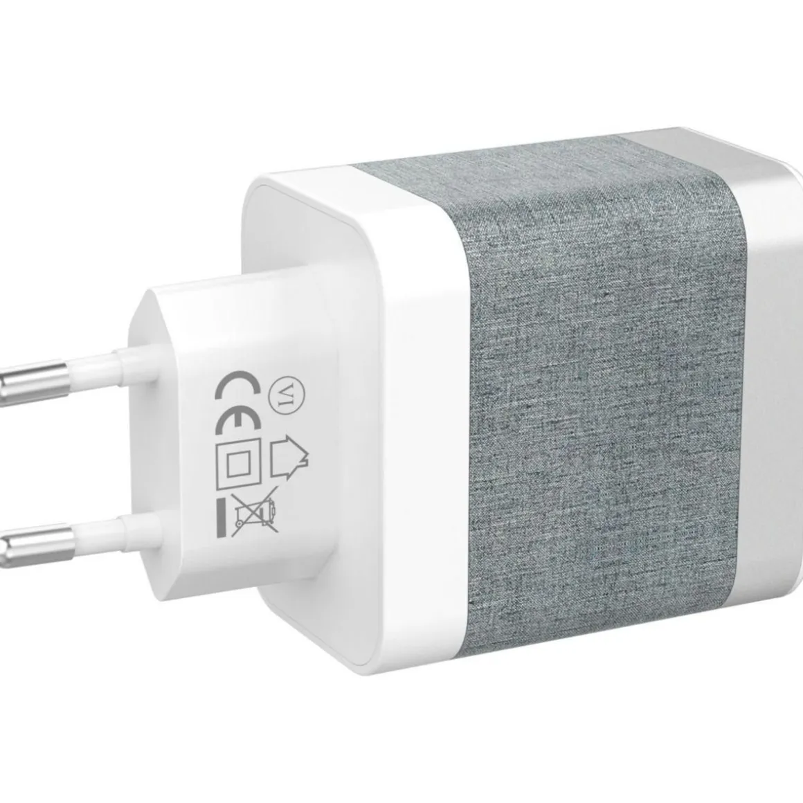 Chargeur secteur USB-C x2 65W