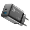 Chargeur Secteur x2 ports 45W - Noir