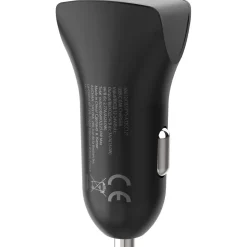 Chargeur voiture USB C - Noir