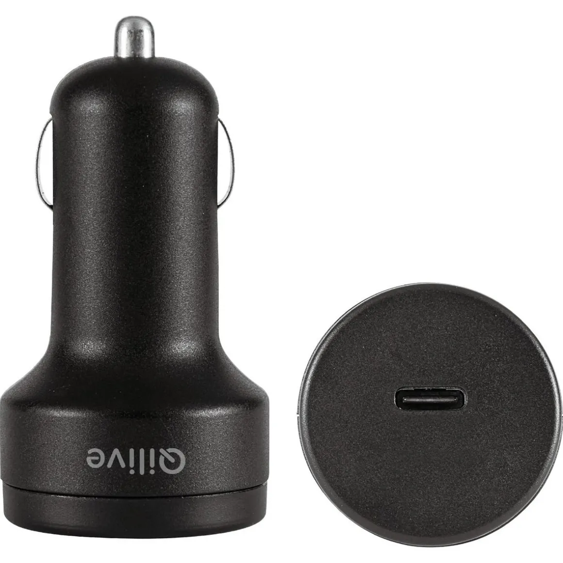 Chargeur voiture USB C 15W - Noir