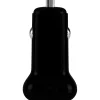 Chargeur voiture USB 12W+Câble USB A/USB C - Noir