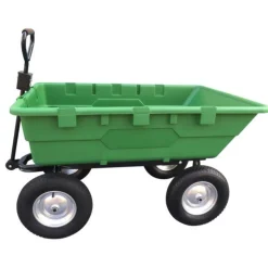 Chariot remorque de jardin WERKA PRO 225 litres