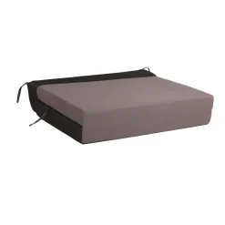 Chauffeuse 2 places tissu bicolore DUETTO