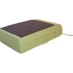 Chauffeuse convertible 1 place en tissu uni CHAPI