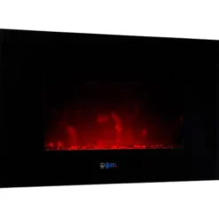 Cheminée électrique 2000w avec télécommande - volcano