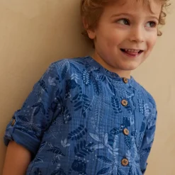 Chemise bébé en gaze de coton Gamboa