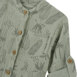 Chemise bébé en gaze de coton Gao