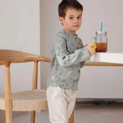 Chemise bébé en gaze de coton Gao