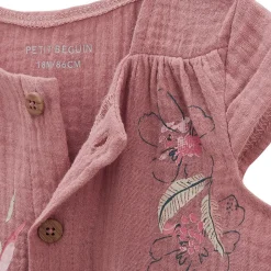 Chemisier enfant en gaze de coton Olbia