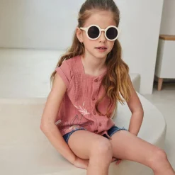 Chemisier enfant en gaze de coton Olbia