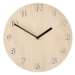Chiffres en bois pour horloge 1-12 + 24 traits