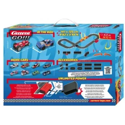 Circuit Carrera Go !!! Hotwheels + 2 véhicules