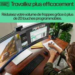 Clavier + Souris 650 Noir sans fil