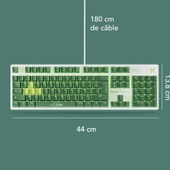 Clavier gamer K5 VERT Access