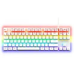 Clavier gamer KEYZ MERCURY FR BLANC