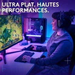 Clavier gamer sans fil G515 Lightspeed TKL tactile Noir