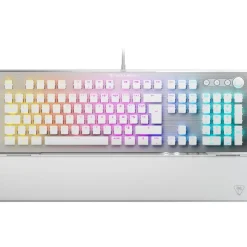 Clavier gamer Vulcan II Blanc Linear FR