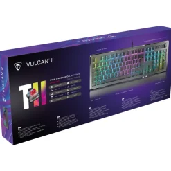 Clavier gamer Vulcan II Noir Linear FR