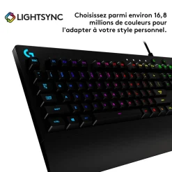 Clavier Gaming G213 Prodigy Filaire Rétroéclairé