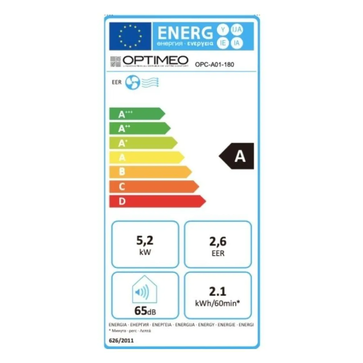 Climatiseur OPC-A01-180