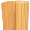 Cloture de jardin Double face PVC 90 x 500 cm Jaune