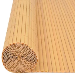 Cloture de jardin Double face PVC 90 x 500 cm Jaune