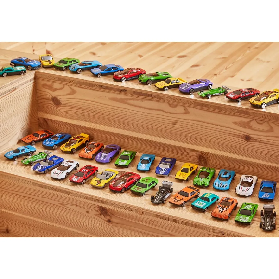 Coffret 40 voitures en métal