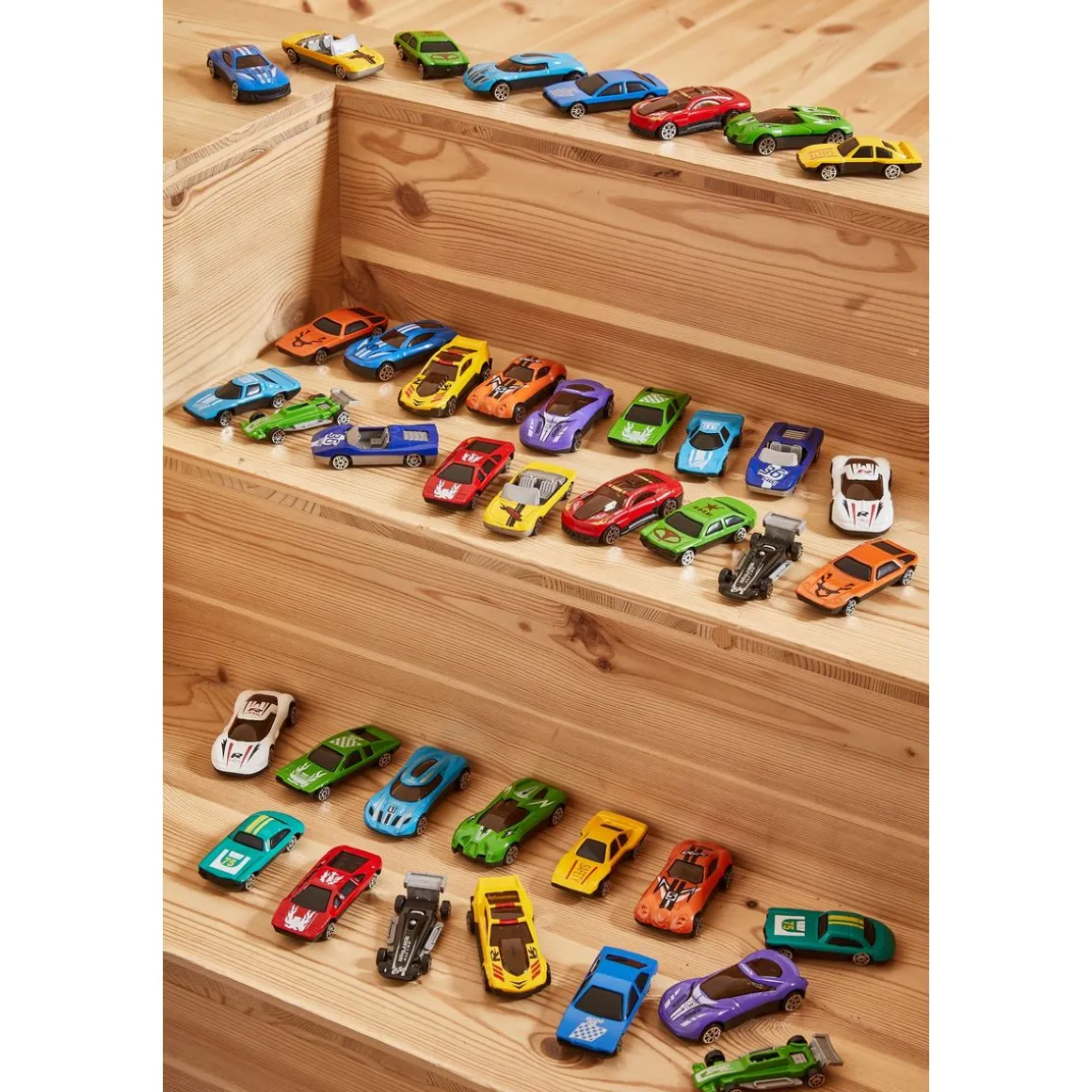 Coffret 40 voitures en métal