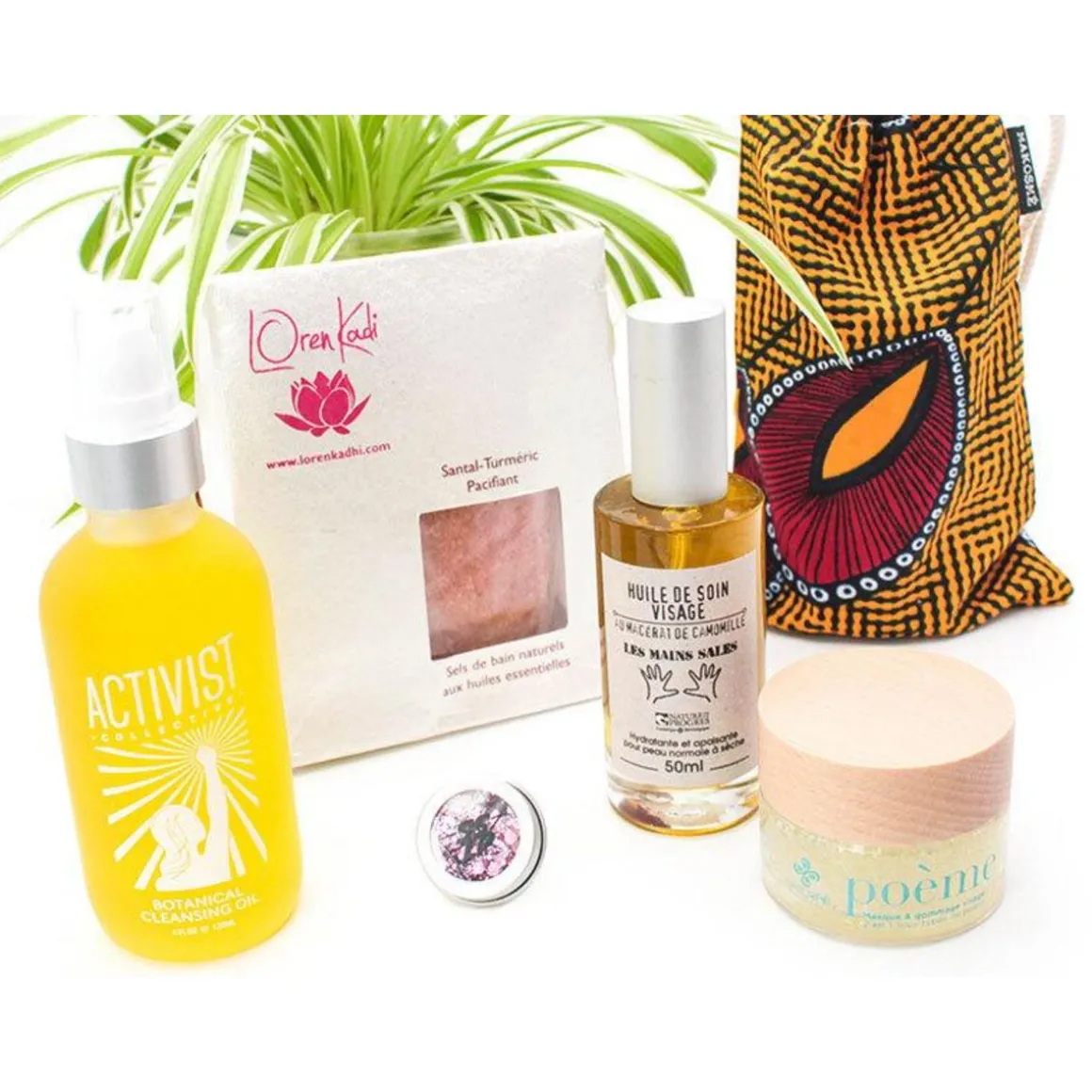 Coffret de 5 soins bio et naturels livré à domicile - Coffret Cadeau Bien-être